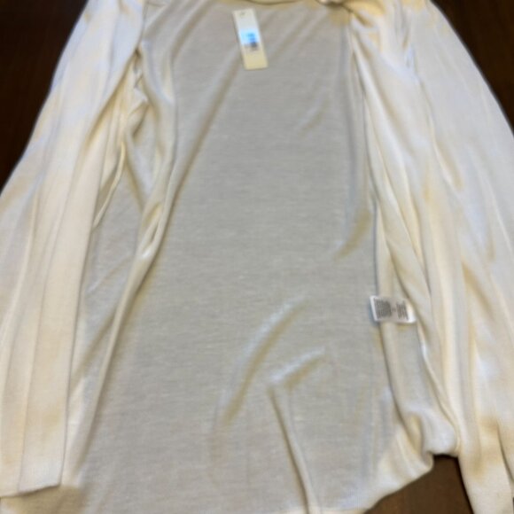 NWT Cyrus Women’s Cream Sweater Cardigan Long Sleeve Size Large - Size L - Picture 8 of 14